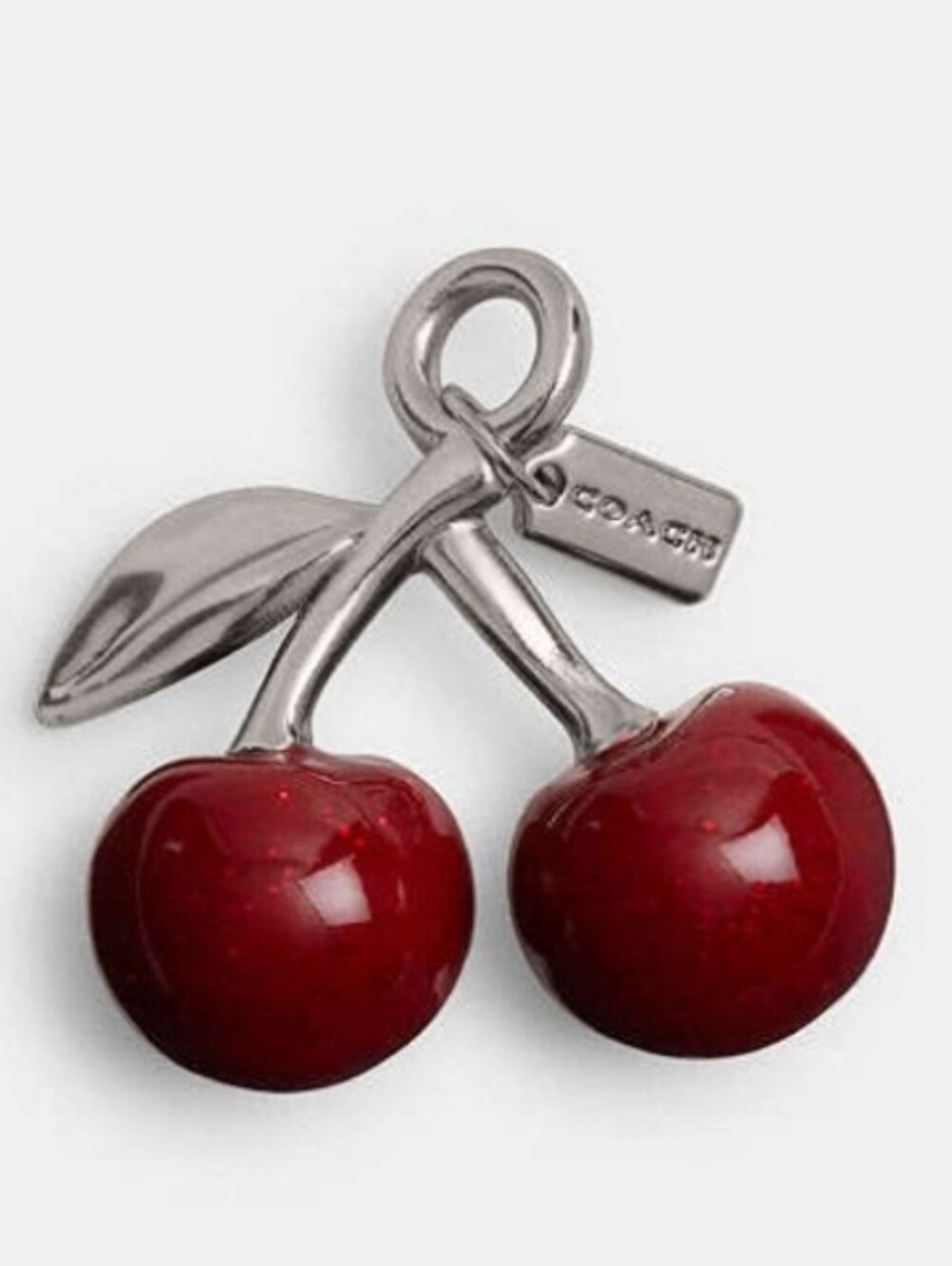 COACH Mini Cherry Charm NIP